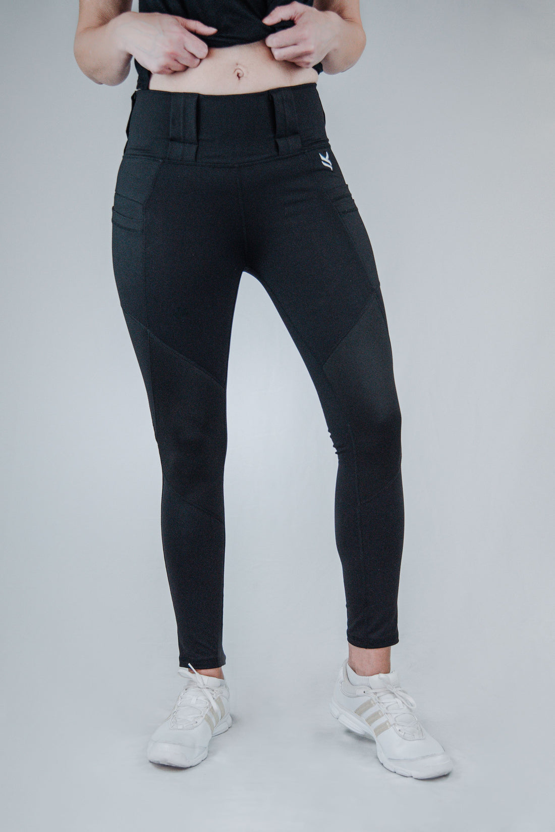 Crusader Leggings Mid-Rise, Black