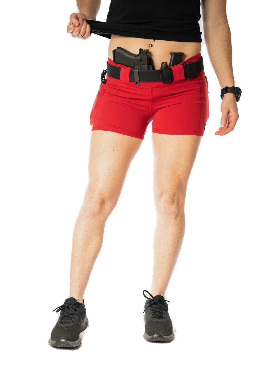 Women's Compression Carry Shorts - Chili