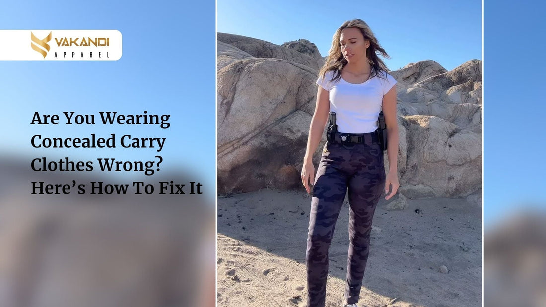 Are You Wearing Concealed Carry Clothes Wrong? Here’s How To Fix It