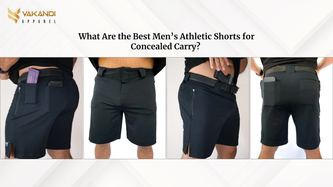 What Are the Best Men’s Athletic Shorts for Concealed Carry?