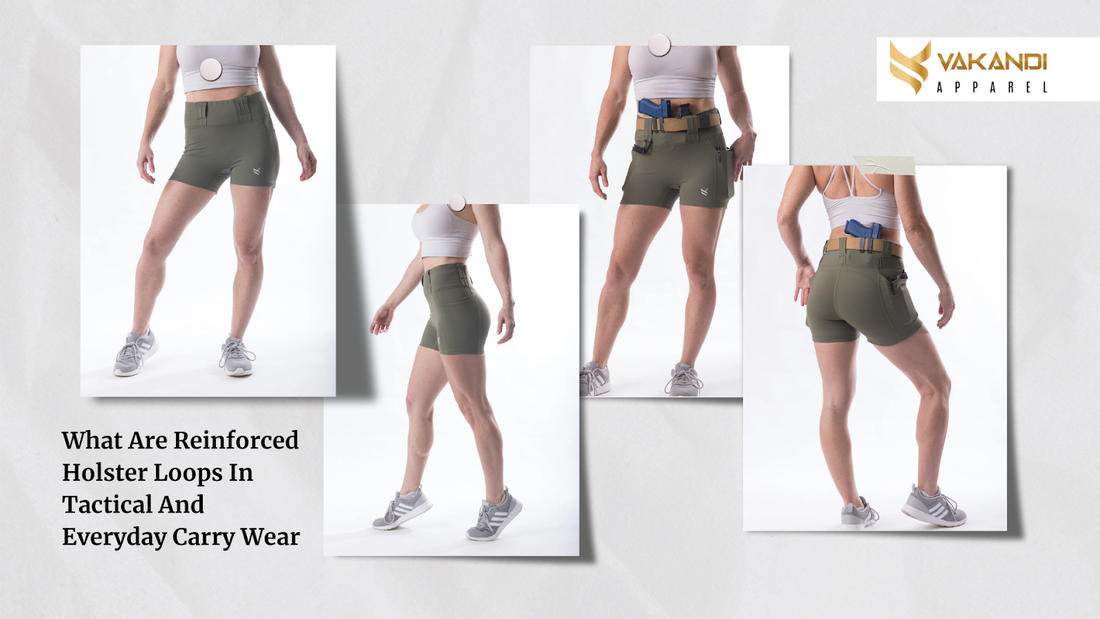 What Are Reinforced Holster Loops In Tactical And Everyday Carry Wear