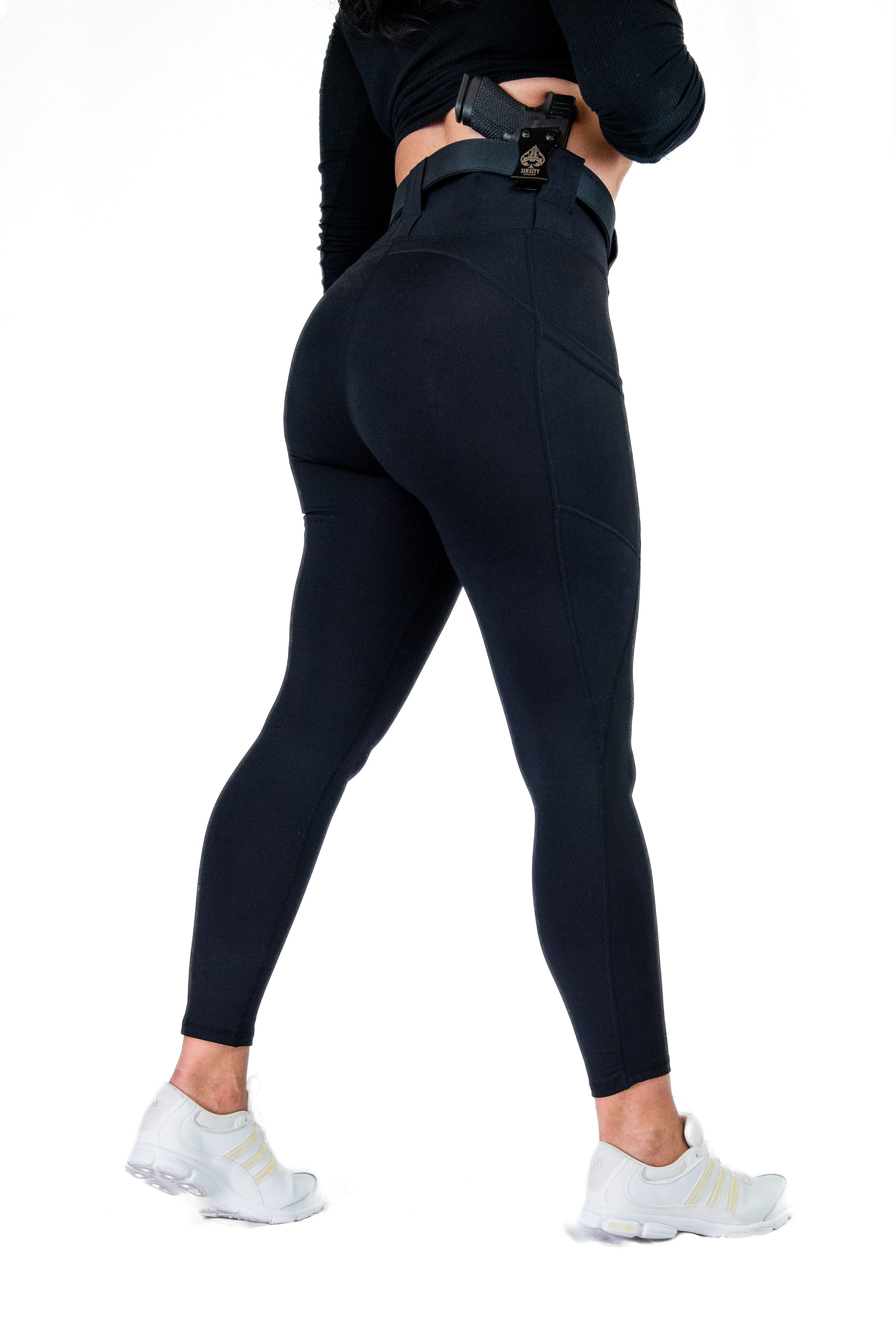 EDC Leggings 2.0 - High Rise, Curvy, Black – Vakandi Apparel