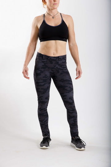 EDC Leggings 2.0 Mid-Rise, Dark Camo – Vakandi Apparel