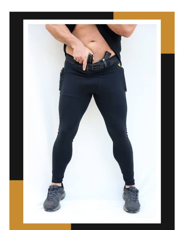 Rothco Womens Workout Performance Camo Leggings With Pockets - Black C –  Top Tier Tactical