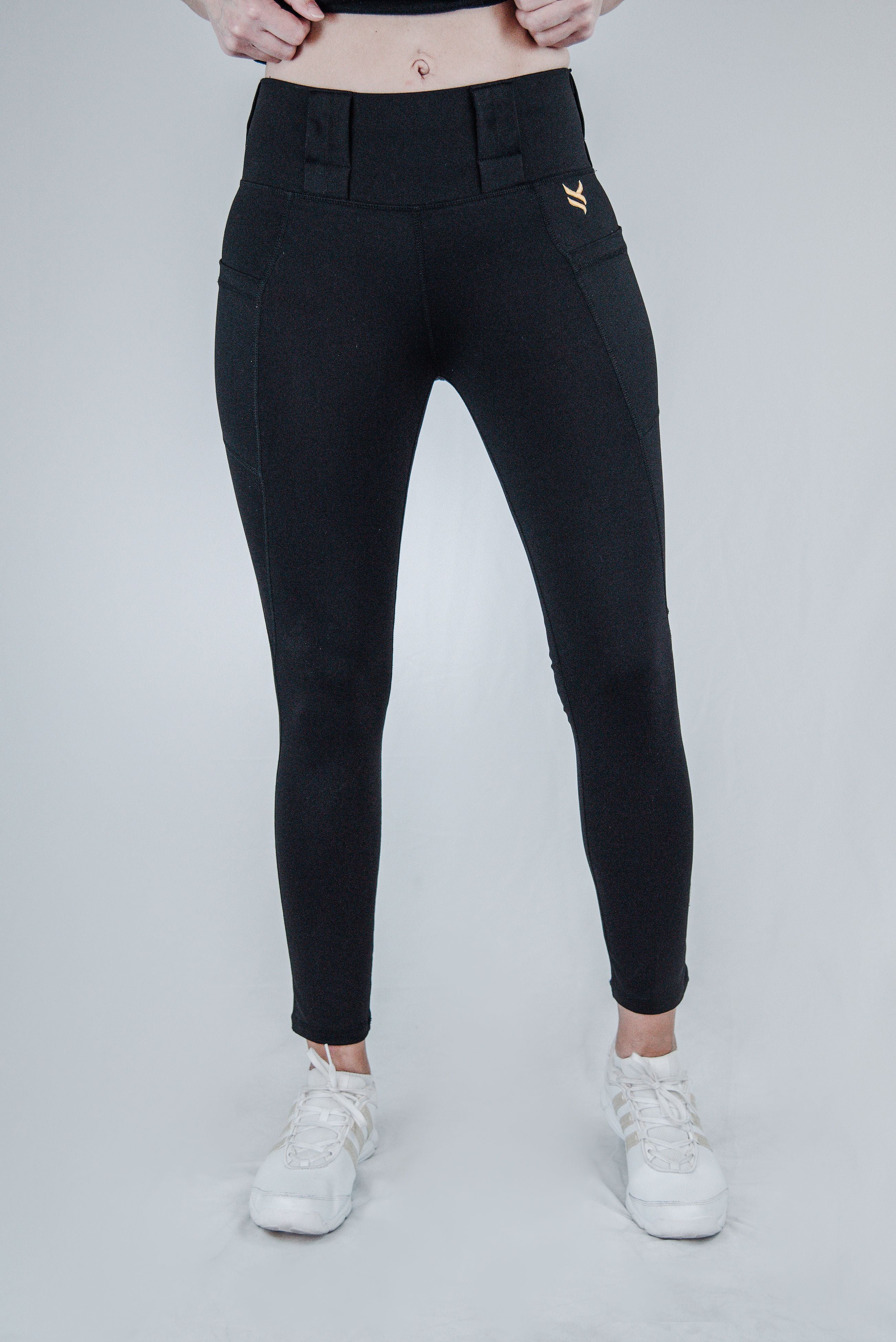 EDC Leggings 2.0 Mid-Rise, Black – Vakandi Apparel