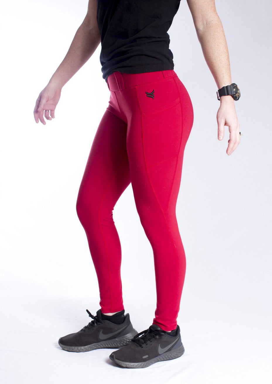 Rounded Concealed Carry Leggings Red CEX-LEGNS-BG-RH-XLG - Online