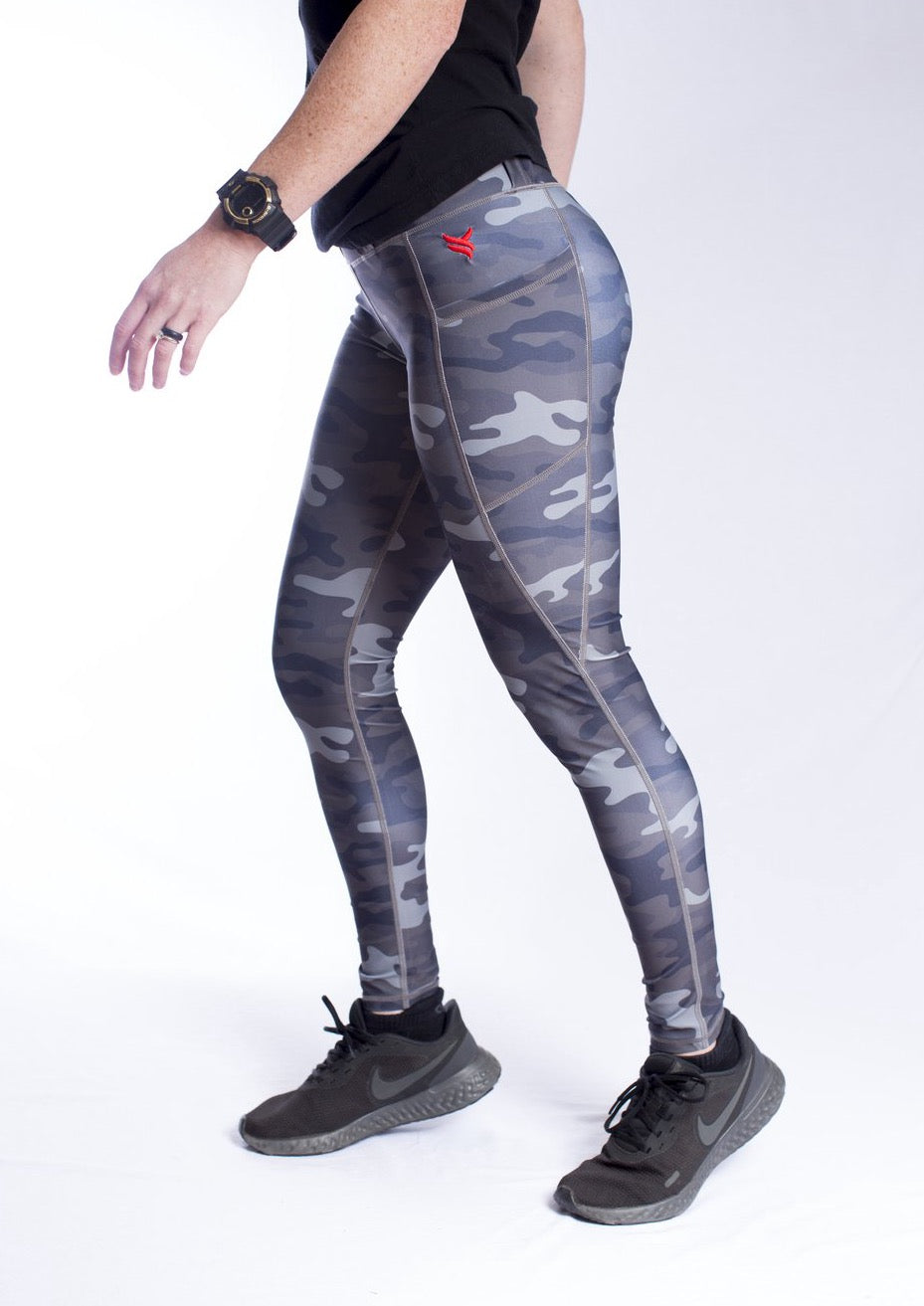 Concealed Carry Leggings, Twilight Camo